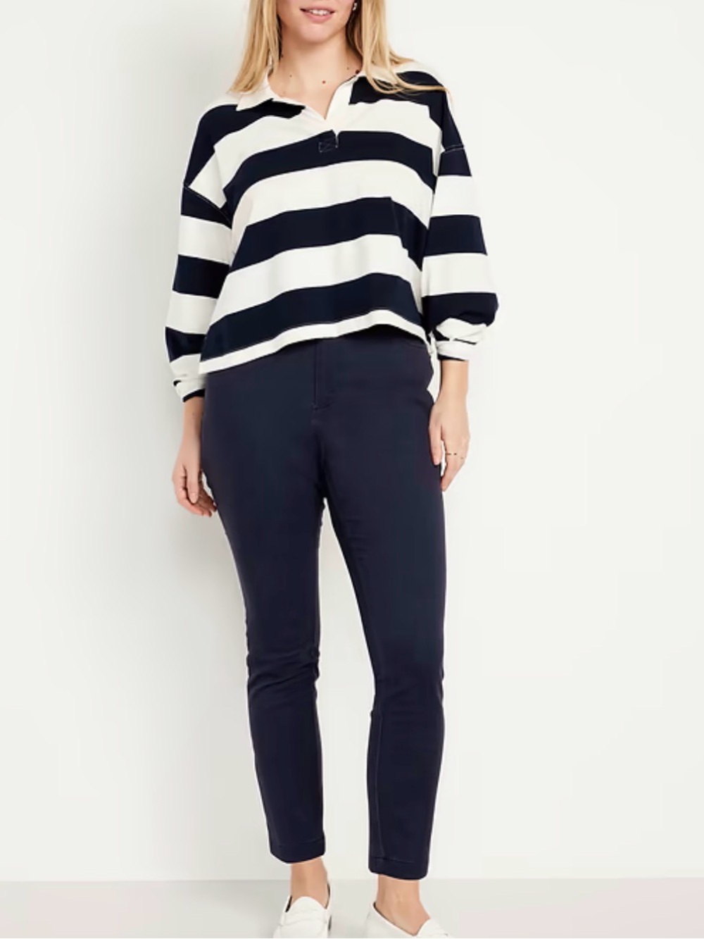 Old Navy Navy pixie pants navy blue Slim Ankle